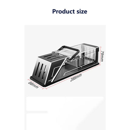 Automatic Mouse Trap Cage with Sensitive Trigger