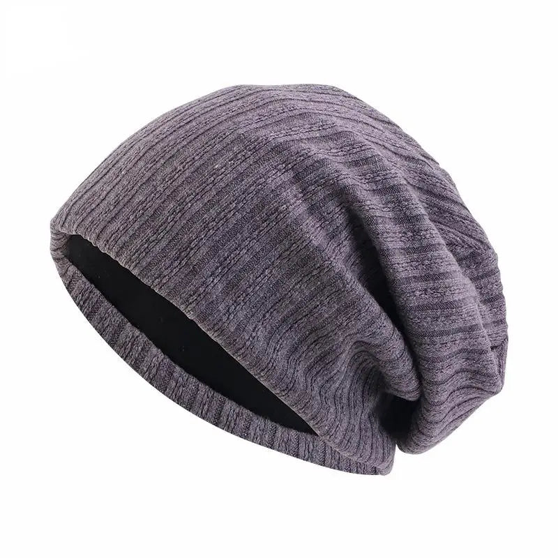 Wheat Pattern Cotton Beanie Hat Winter