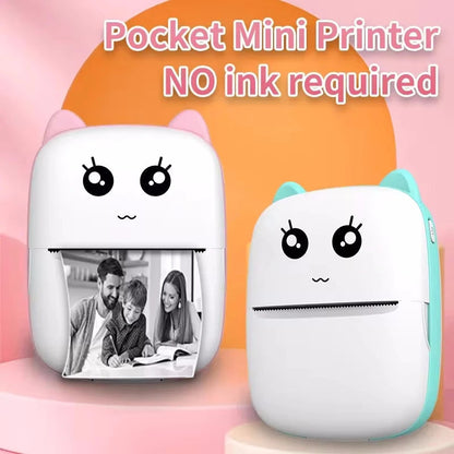Mini Wireless Portable Thermal Label Printer