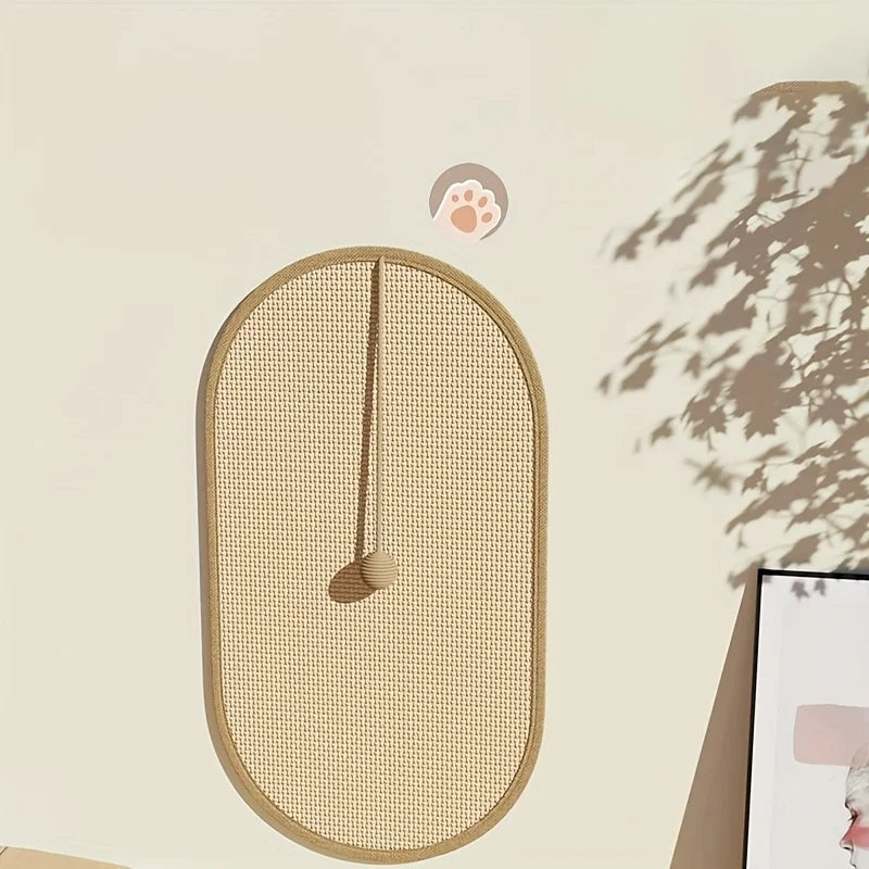 Sisal 3 in 1 Wall Mounted Cat Scratch Pad
