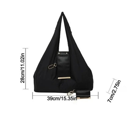 Mini Keychain Foldable Tote Bag