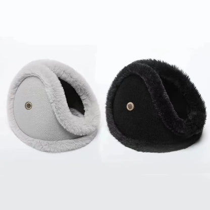 Plush Winter Ear Muffs with Earpiece