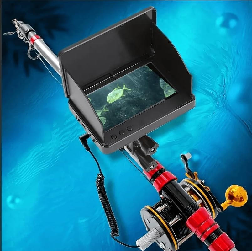 Portable Fish Finder Underwater Fishing Camera with 4.3 inch LCD Monitor