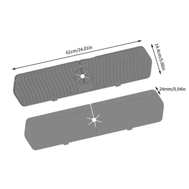 Silicone Kitchen Sink Splash Guard