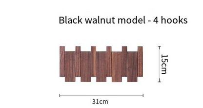 Simplicity Piano Key Wall Coat Rack (One Piece)