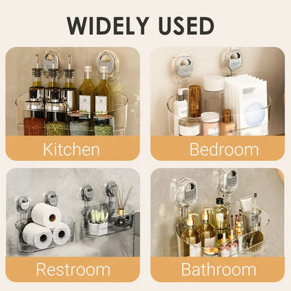 Multipurpose Suction Cup Storage Rack