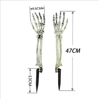 Halloween Skeleton Hand Solar Lights