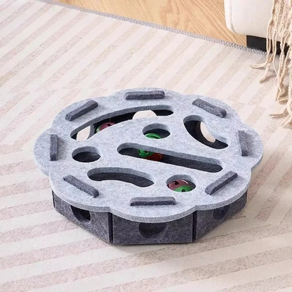 Felt Interactive Cat Puzzle Toy Box