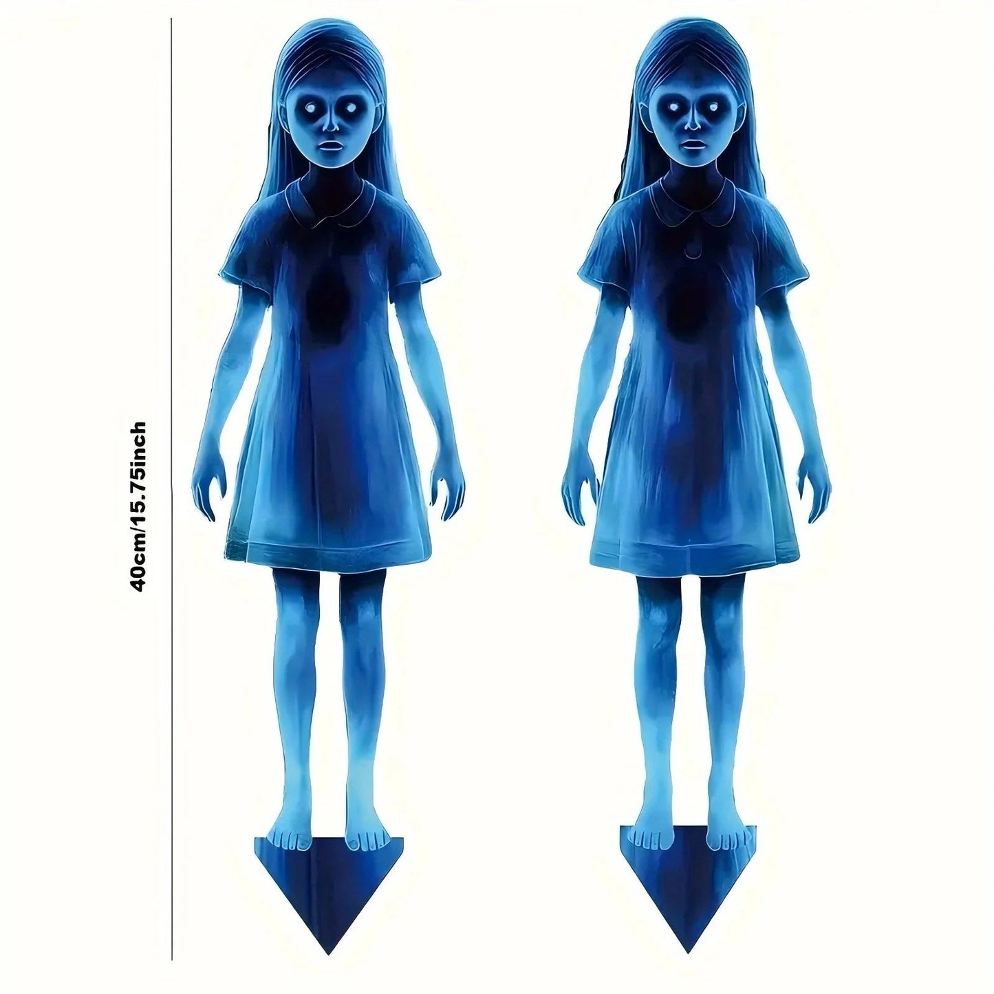 Lighted Ghosts Halloween Decoration for Outdoor