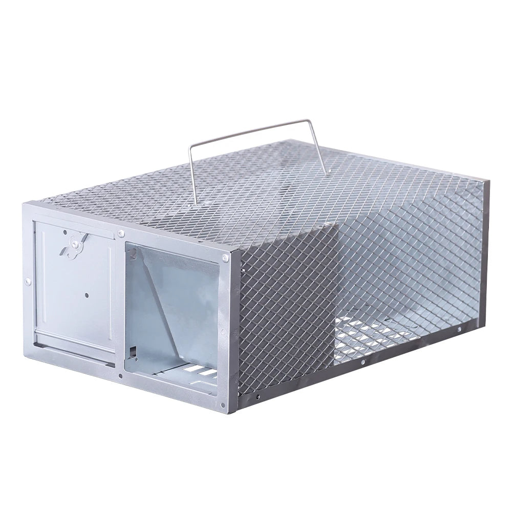 Single Door Reusable Mouse Trap Metal Cage