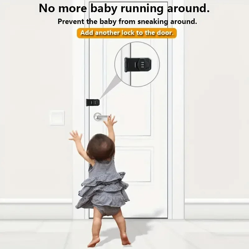 Secure Cabinet Lock with 3-Digit Combination Lock