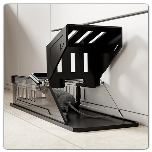 Automatic Mouse Trap Cage with Sensitive Trigger