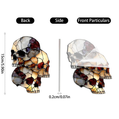 Hanging Skeleton Head Halloween Skull Decoration