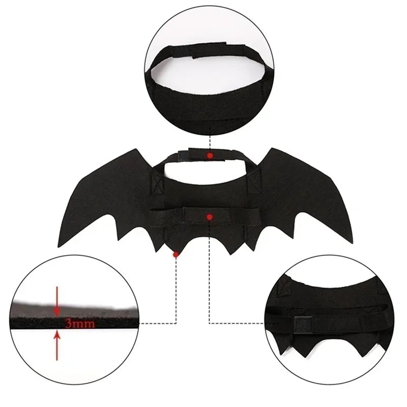 Bat Wing Halloween Costume for Pets
