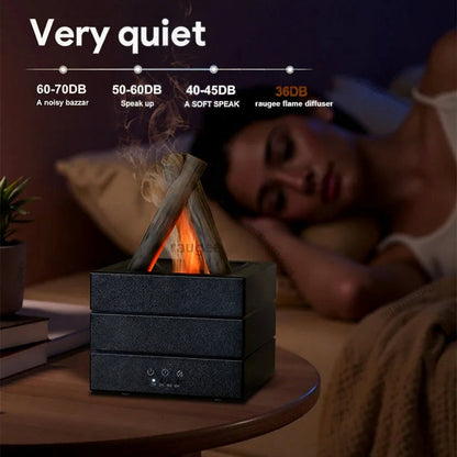 Realistic Flame Aroma Diffuser and Humidifier