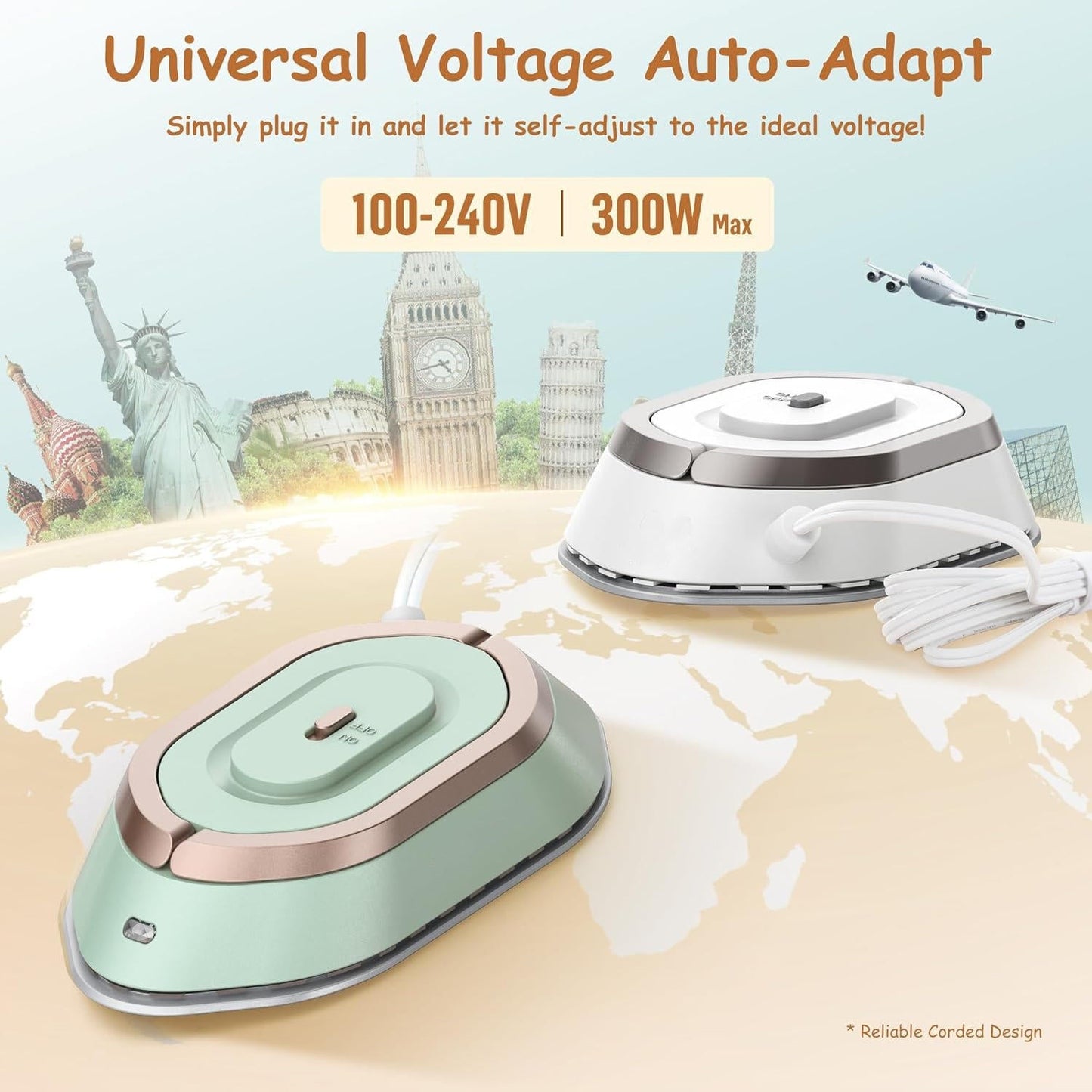 Portable Travel Iron