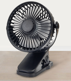 USB Mini Clip Fan - Silent Rechargeable For Dorms