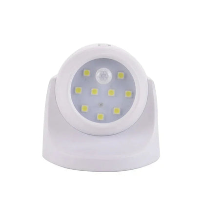 Wireless LED spotlight with motion detector – 360° rotatable & energy-saving