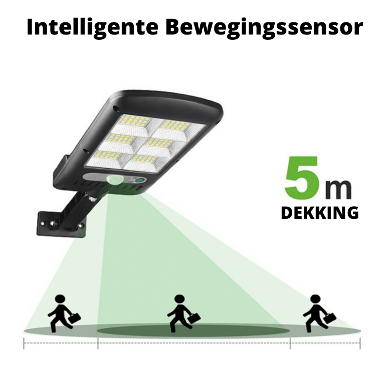 Wireless IP65 LED outdoor lighting with remote control & 6000K cool white lighting