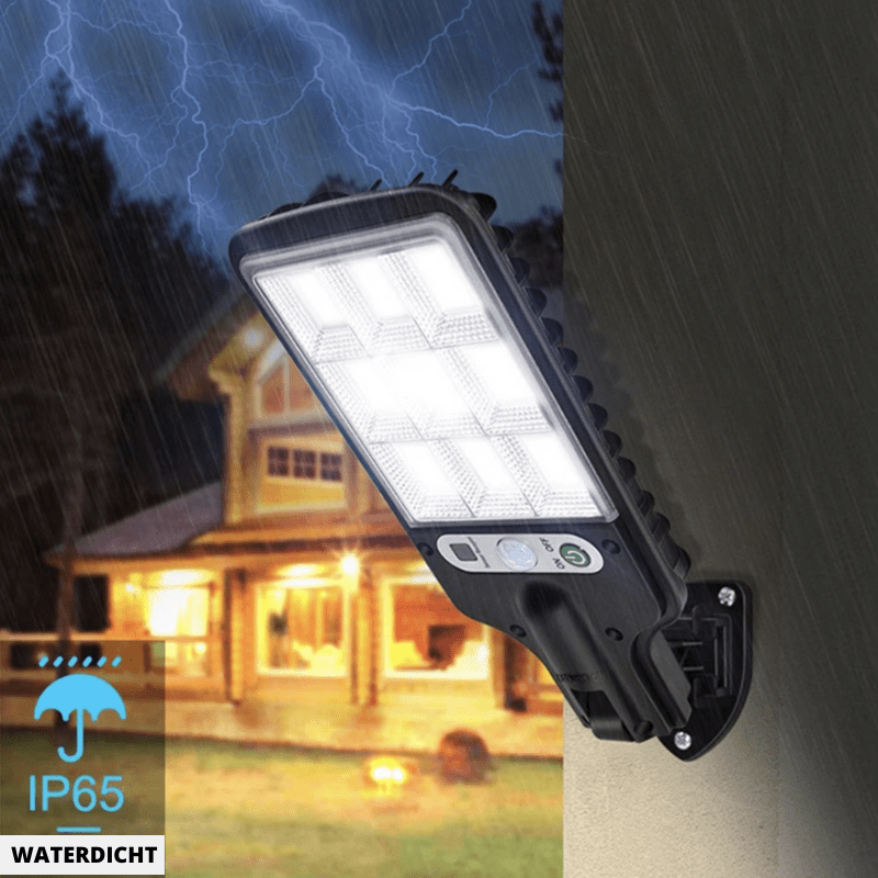 Wireless IP65 LED outdoor lighting with remote control & 6000K cool white lighting