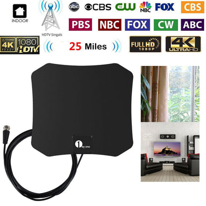 Indoor HDTV Satellite Antenna – Clear and Powerful Reception