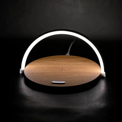Wireless Charging Lamp for Stylish Lighting and Charging in One