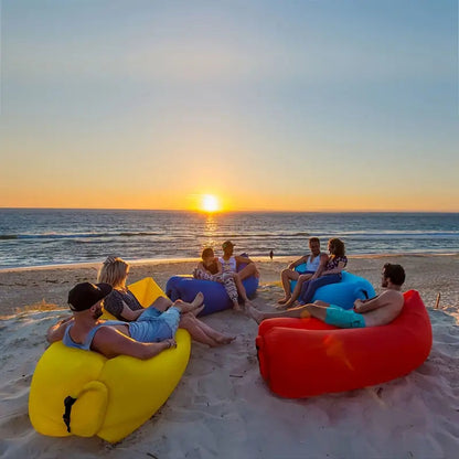 Outdoor Air Lounger - Handy Air Mattress for Comfortable Outdoor Adventures