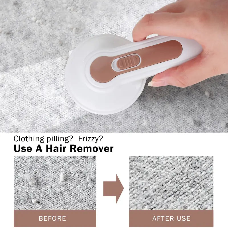 Rechargeable Electric Lint Remover for Clothing, Furniture, and Carpets