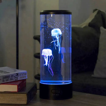 Jellyfish lamp with a soothing, ocean-inspired atmosphere