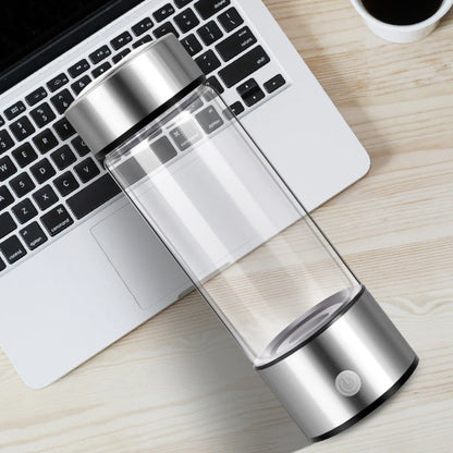 Refreshing hydrogen water bottle