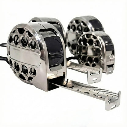 Carved Stainless Steel Measuring Tape