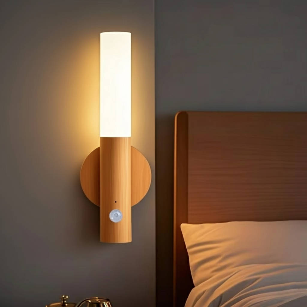 Plug in Motion Sensor Night Light for Bedroom