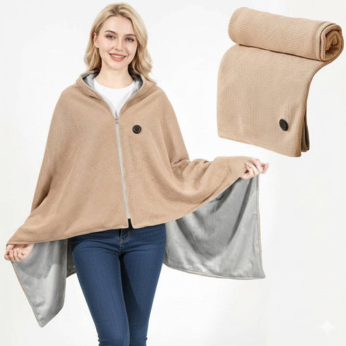 Portable Heated Shawl Blanket