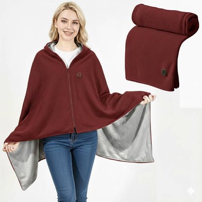 Portable Heated Shawl Blanket