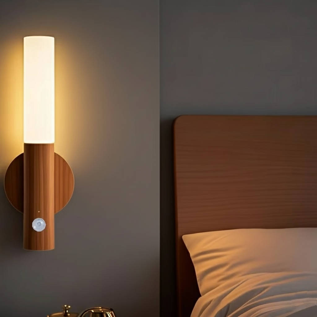 Plug in Motion Sensor Night Light for Bedroom