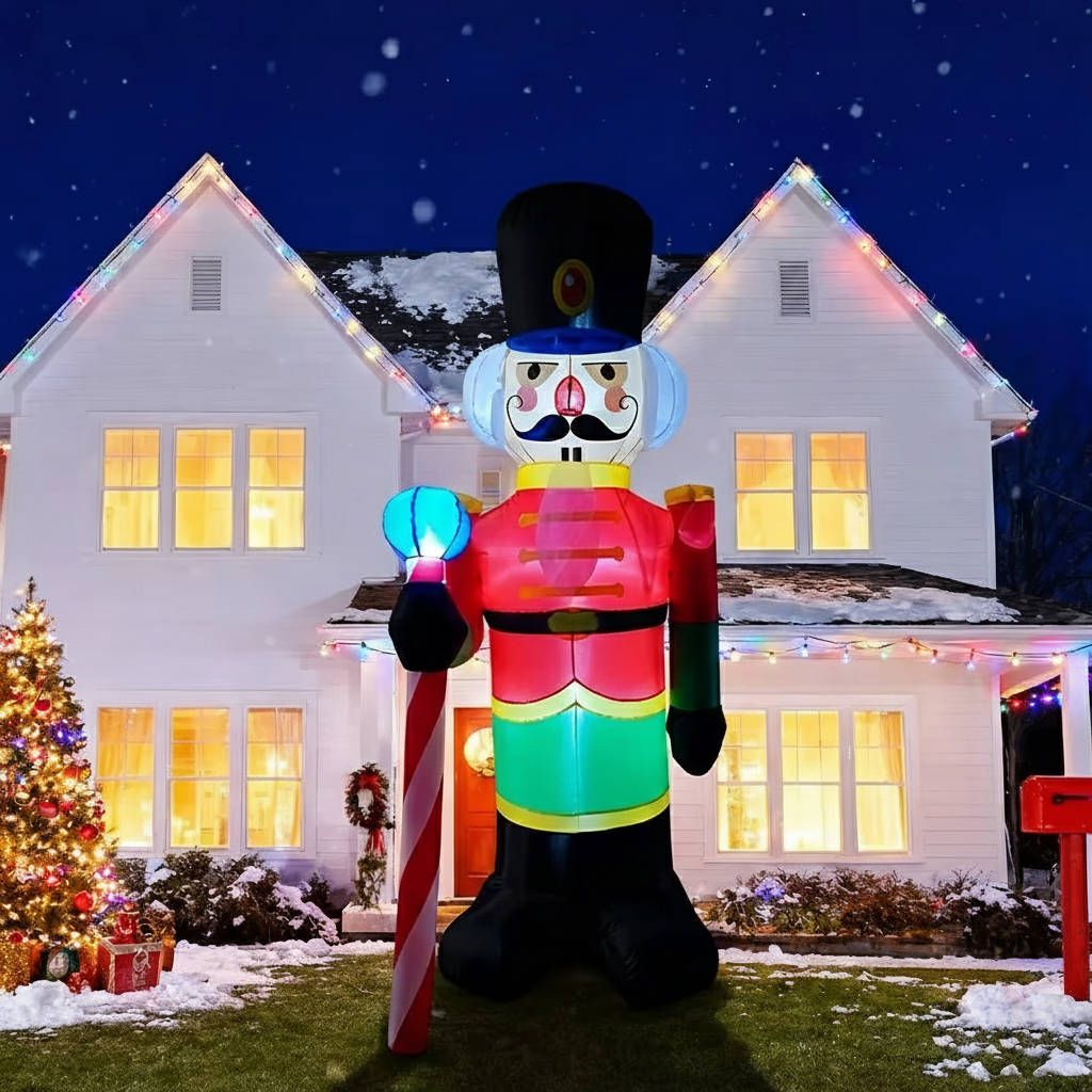 Santa Christmas Decorations Outdoor