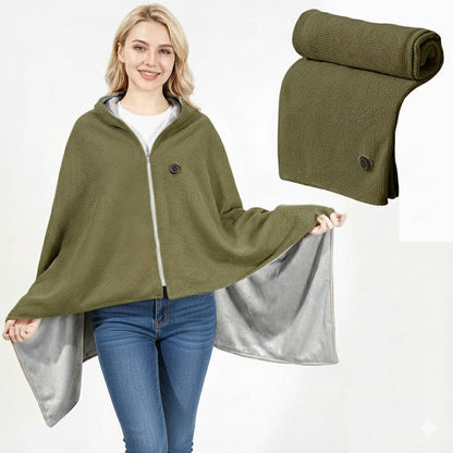 Portable Heated Shawl Blanket