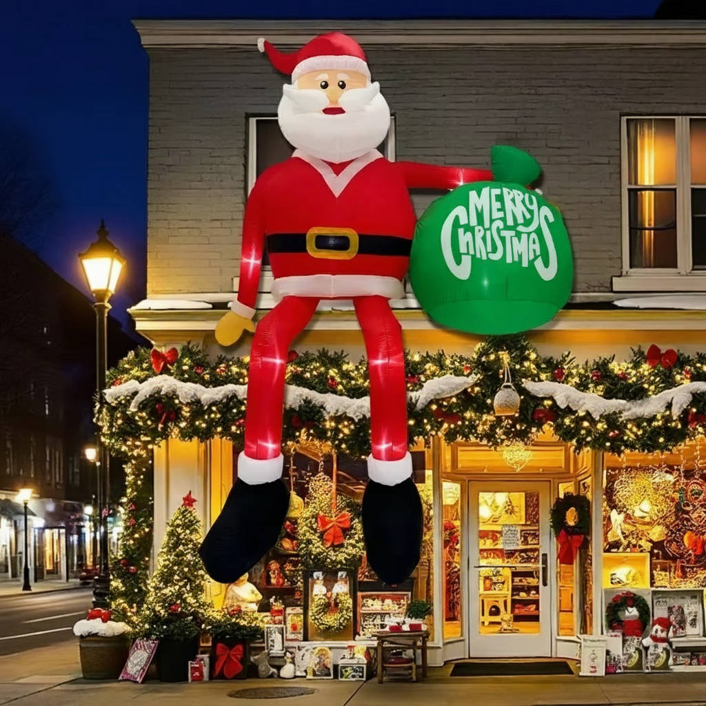 Santa Christmas Decorations Outdoor