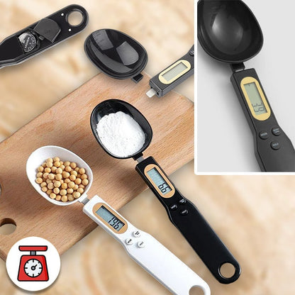 Spoon with Built-in Digital Scale