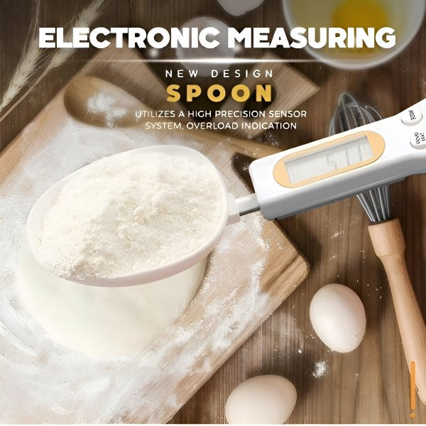 Spoon with Built-in Digital Scale