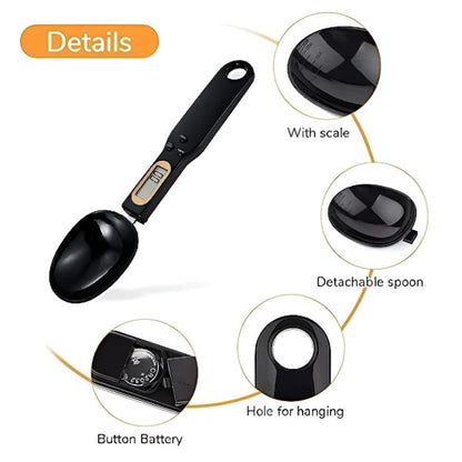 Spoon with Built-in Digital Scale