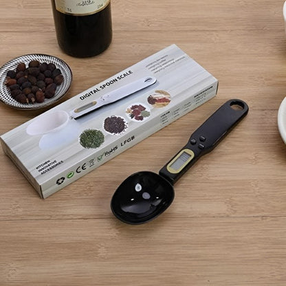 Spoon with Built-in Digital Scale