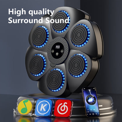 Wireless Music Boxing Machine, USB Rechargeable Wall Target