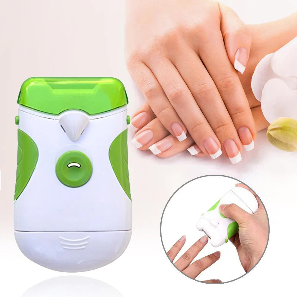 Electric Nail Clipper with Precision LED Light