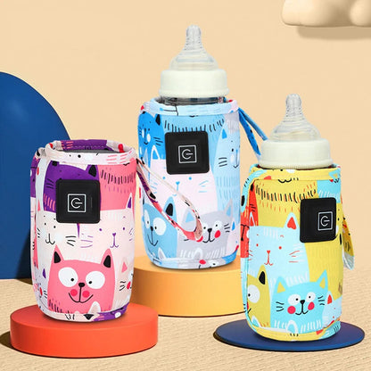 Mobile bottle warmer