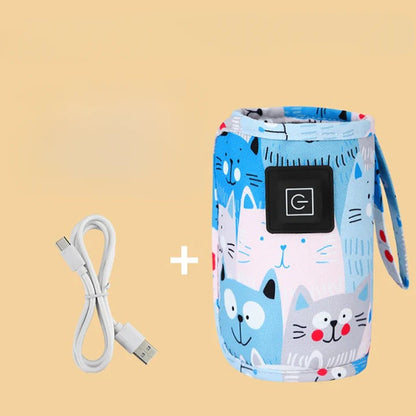 Mobile bottle warmer
