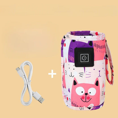 Mobile bottle warmer