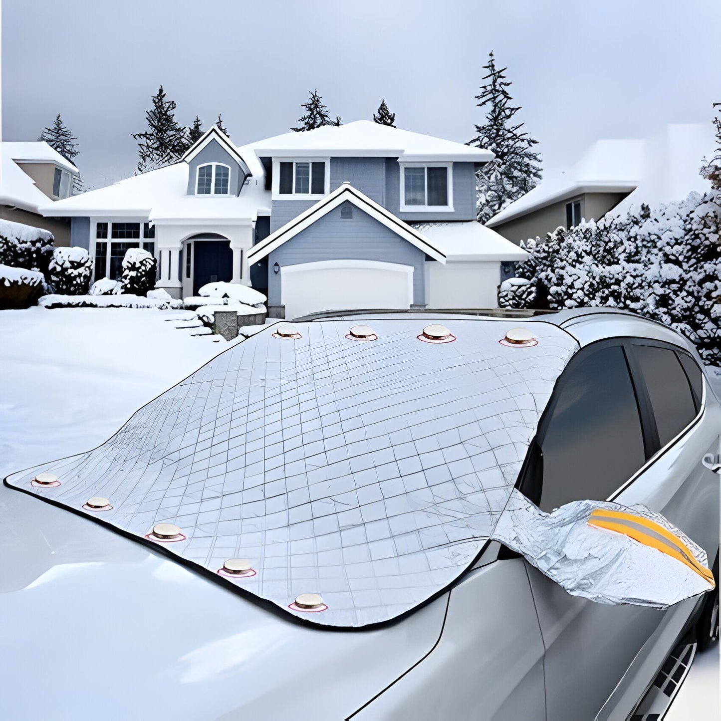Winterproof Magnetic Windshield Cover