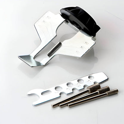 Chainsaw Sharpener with Integrated Sharpener