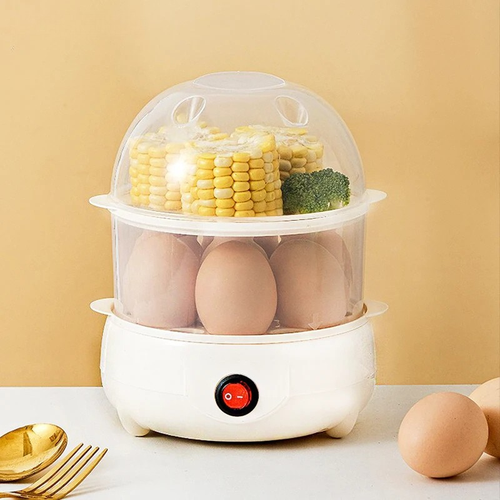 Double Layer Multifunctional Electric Egg Cooker